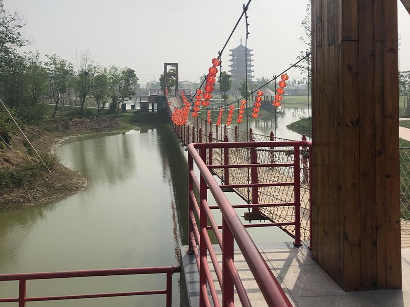 木质吊桥